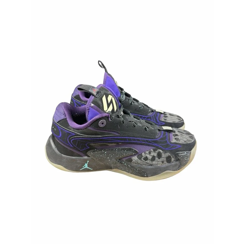 Nike Air Jordan Luka 2 GS Space Hunter Black Purple DZ3498-001 Kids Size 7Y